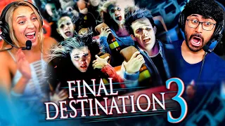 FINAL DESTINATION 3 (2006) MOVIE REACTION!! FIRST TIME WATCHING! Full Movie Review | Roller Coaster