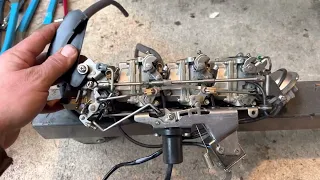 Mercury 50hp 4 stroke carburetor disassemble