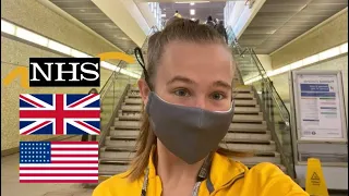 AMERICAN VISITS THE NHS ( AMERICAN IN THE UK)