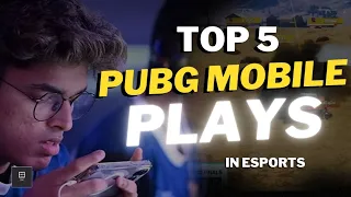 Unleashing Greatness: Top 5 Mind-Blowing Plays in PUBG Mobile Esports!