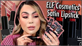 Elf Cosmetics O' Face Satin Lipstick Review