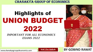 HIGHLIGHTS OF UNION BUDGET 2022-23||BY Gobind Rawat||