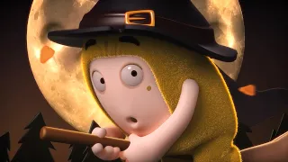 Oddbods | Halloween Witches! 🧹 | Funny Cartoons For Kids