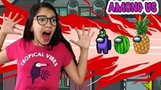 O IMPOSTOR VIROU UMA FRUTA (Among Us) | Luluca Games