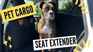 This Is The Best Backseat Extender Car Seat Cover For Pets!