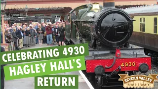 Celebrating Hagley Hall’s return to steam on the Severn Valley Railway