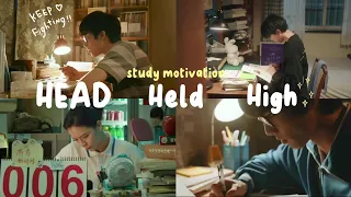 Head held high💫| study motivation(kdrama+cdrama)