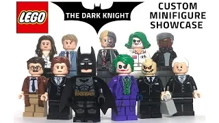 LEGO THE DARK KNIGHT Custom Minifigure Showcase