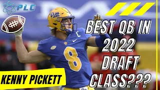 Best QB In 2022 Draft Class | Kenny Pickett Throwing Mechanics