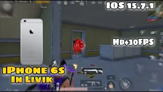 MAX Graphics on iPhone 6s PUBG Test in 2023 | Aggressive Gameplay🥶 | 2GB+32GB | Full Gyro |  15.7.1