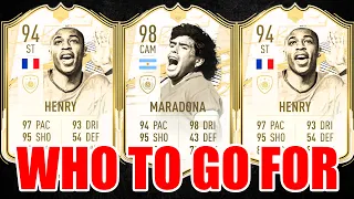NEW MARADONA AND  THIERRY HENRY PRIME ICON MOMENTS SBCS | FIFA 21 ULTIMATE TEAM