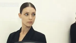 Hair & Makeup - Models & Makeup Backstage at Iceberg Spring/Summer 2013 | Milan Fashion Week | FashionTV