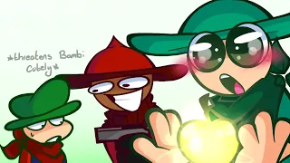 Just a casual trio moment // (Dave and Bambi Golden Apple animation)