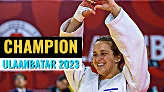 Inbar Lanir Champion Ulaanbaatar Grand Slam judo 2023