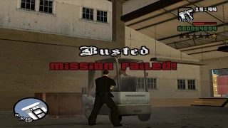 GTA San Andreas | Busted on the Forklift