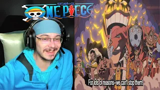 Chaotic prison riot One Piece reaction 444-445