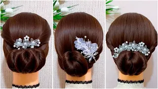 How to make a bun for long hair - 11 ways. Beautiful hairstyles step by step.