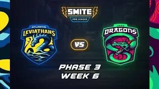 SMITE Pro League Phase 3 Week 6: Atlantis Leviathans vs Jade Dragons