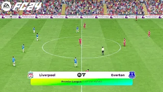 FC 24 | Liverpool vs Everton - 23/24 Premier League Season - PS5™ Full Match & Gameplay