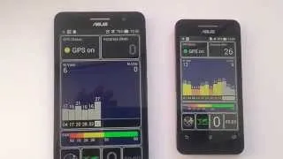 Тест GPS у Asus ZenFone 4 и 6