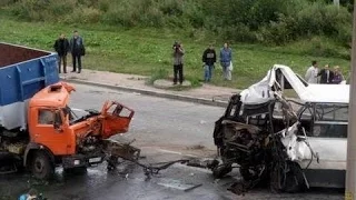 #11 Подборка АВАРИЙ на 10 минут,Car Crash Compilation страшные ДТП ноябрь 2015