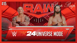 (FR) DEBUT DES KING ET QUEEN OF THE RING  - Monday Night Raw - WWE 2K24 Universe #15