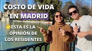 Cuánto cuesta VIVIR EN MADRID EN 2024 💶​ │ Entrevistas en la calle ft @BorisLuque