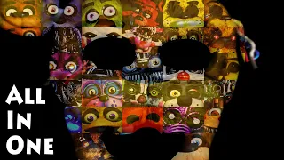 I Took 1 Frame from Every FNAF Jumpscares and Combine them together!