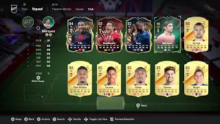 My EA FC24 f2p first owned team may update
