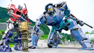 Transformers: Rise of The Beasts - Optimus Prime vs Gipsy Danger Final Battle | Universal Pictures