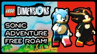 LEGO Dimensions - Sonic Adventure Free Roam! (4K/60fps)