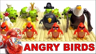 LEGO Angry Birds все минифигурки