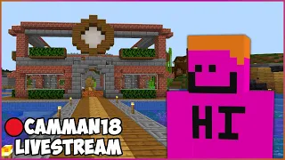 JOINING RANDOM MINECRAFT REALMS camman18 Full Twitch VOD