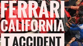 Dengorous FERRARI california T accident.|died peoples ||kolkata||INDIA||