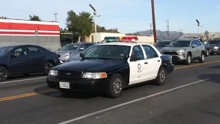 LAPD Old Crown Victoria Responding