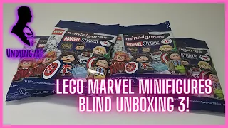 Lego Marvel Minifigures Blind Unboxing 3!