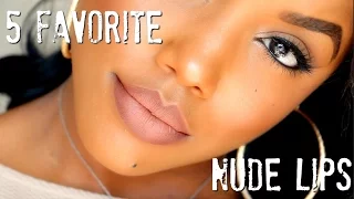 My Current Favorite Nude Lip Combos | Ellarie