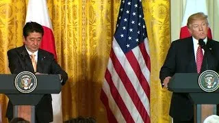 President Trump, Shinzo Abe tout historic alliance