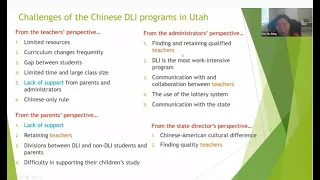 Prof  Ko-Yin Sung Chinese DLI @Utah Mandarin Families