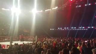 Bray Wyatt Attacks Mick Foley Crowd Reaction at WWE Raw Reunion July 22nd 2019 Tampa Florida