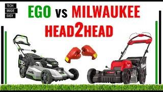 🔥 SUPER DETAILED Milwaukee vs EGO Head2Head LM2156sp and 2823-22HD