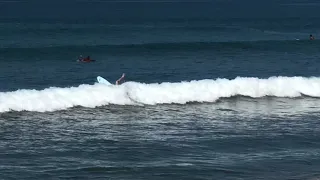 Surfing at Kuta Beach Bali