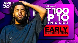 EARLY PREDICTIONS | Billboard Hot 100, Top 10 Singles | April 20th, 2024