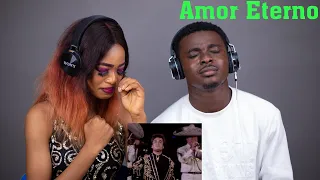 OUR FIRST TIME HEARING Juan Gabriel - Amor Eterno (En Vivo) REACTION!!!