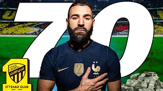 BENZEMA HAQIDA 70 TA FAKT @futbolmarkazi