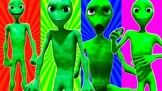 Dame tu Cosita VS Patila VS Me Kemaste VS Alien Green VS Alien Green Color dance challenge