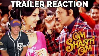 Om Shanti Om | Trailer REACTION | Shah Rukh Khan, Deepika Padukone | A film by Farah Khan