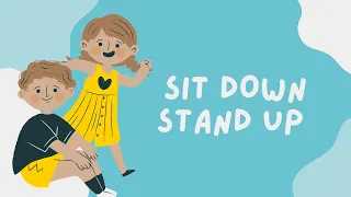 English Classroom Games #1 | Sit Down / Stand Up | #englishforkids