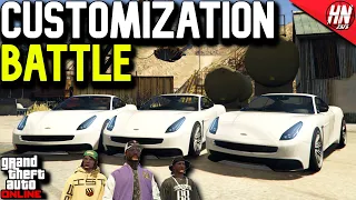 Dewbauchee Massacro Customization Battle ft. @gtanpc @twingoplaysgames | GTA Online