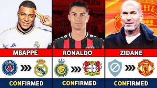 🚨NEW CONFIRMED TRANSFERS & RUMOURS 2024! 🤪🔥 ft. Ronaldo, Mbappe, Thiago